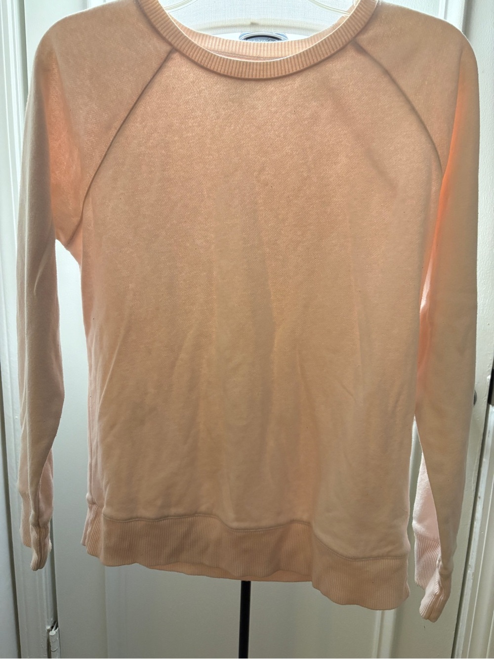 Time and Tru Soft Peach Pullover Sweatshirt